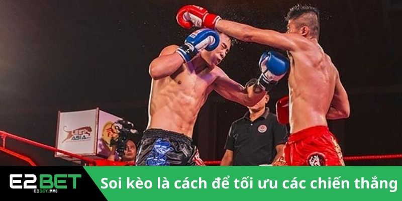Cược Quyền Anh E2BET - Bí Quyết Chiến Thắng Thể Thao Đối Kháng 4 Soi kèo là cách để tối ưu các chiến thắng